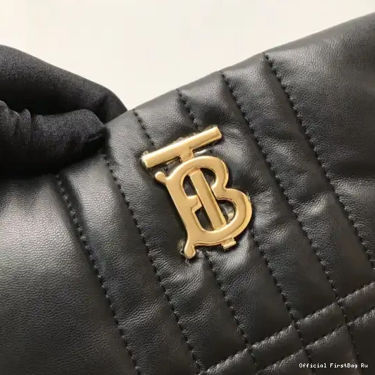 Official First Bag Ru Bucket Bag Lola Quilted BURBERRY Medium Lambskin 0512